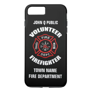 Volunteer Firefighter Name Template Case-Mate iPhone Case