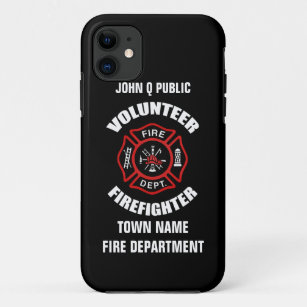 Volunteer Firefighter Name Template Case-Mate iPhone Case