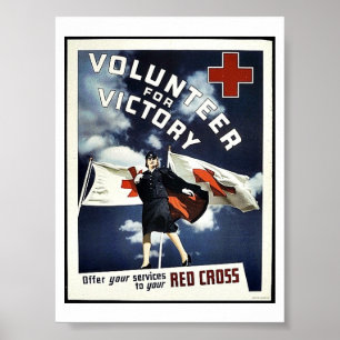 Volunteer For Victory Poster