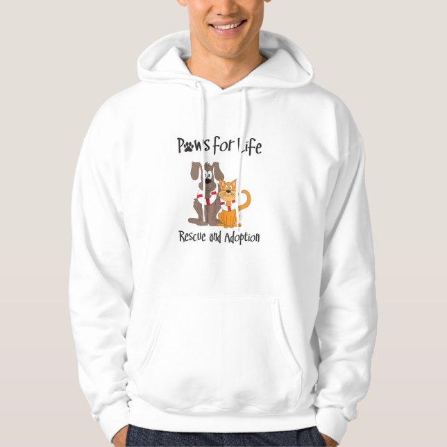 Volunteer hooded sweatshirt (Front)