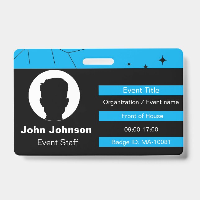 Volunteer ID Badge (Front)