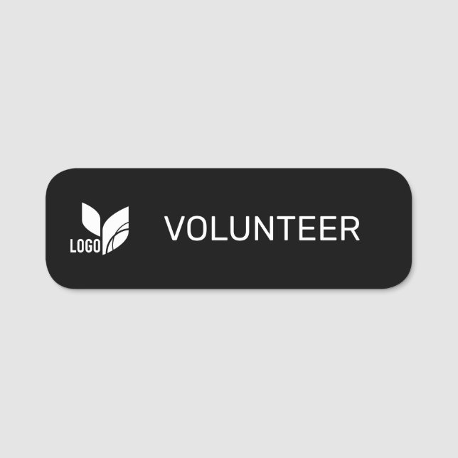 Volunteer Logo Name Tag (Front)