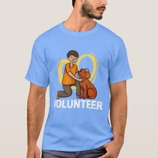 Volunteer shelter animal rescue Volunteer helper g T-Shirt