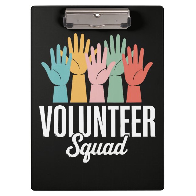 Volunteer Squad Clipboard (Front)