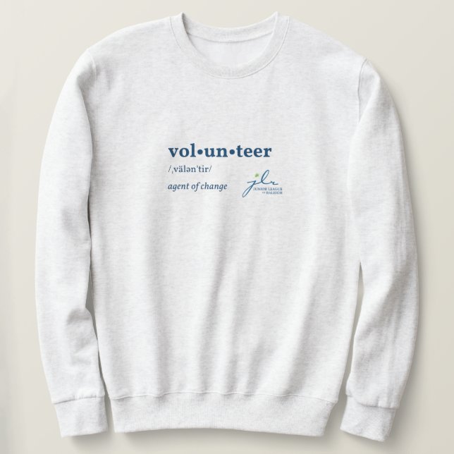 Volunteer Sweatshirt (Design Front)