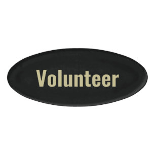 Volunteer Tag Personalised