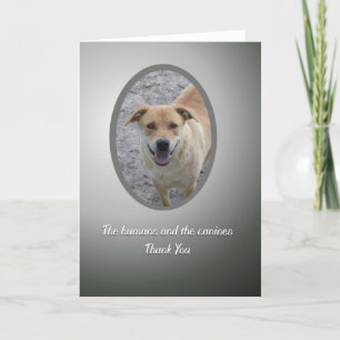 Volunteer Thank You, Dog Rescue You Card