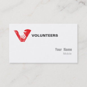 Volunteers Business Card