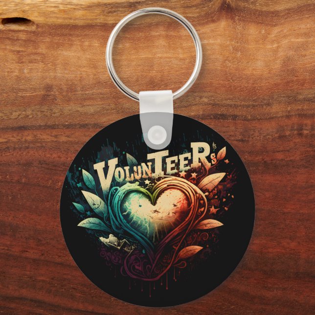 Volunteers Key Ring (Front)