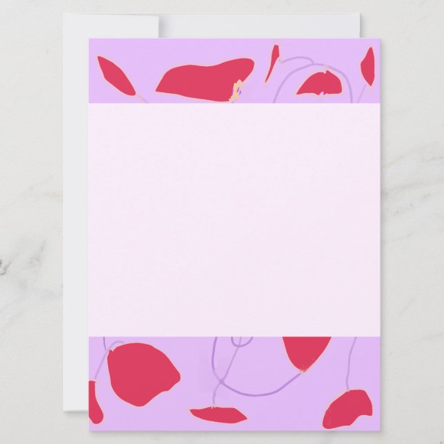 Volute nature style Flat Card (Front)