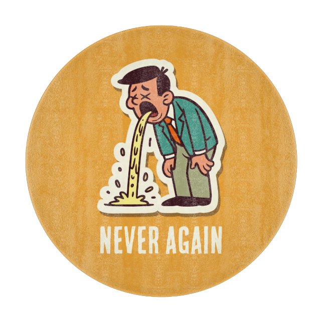 Vomit Cutting Board (Front)