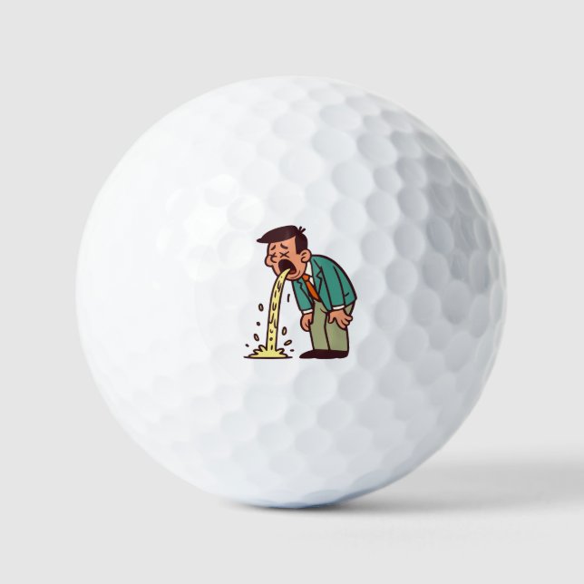 Vomit Golf Balls (Front)