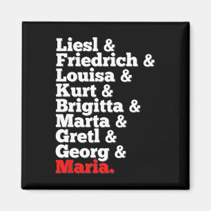 Von Trapp Family Singers Sound Of Music  Magnet