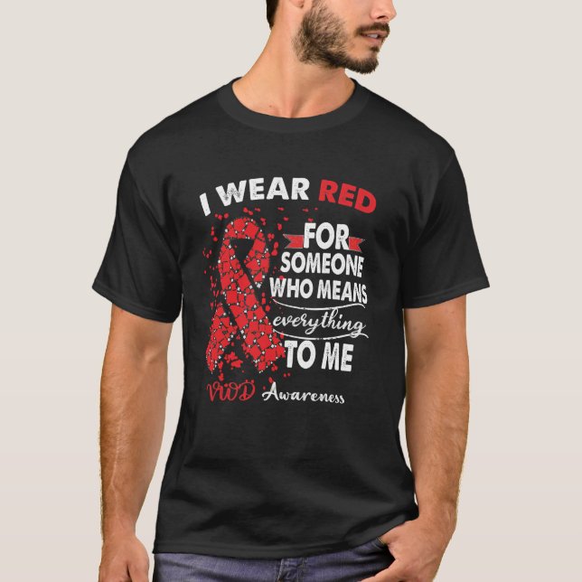 Von Willebrand Disease VWD Awareness Warrior Gifts T-Shirt (Front)