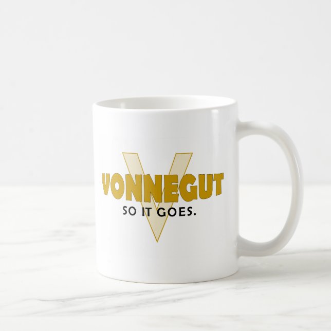 Vonnegut So It Goes Coffee Mug (Right)