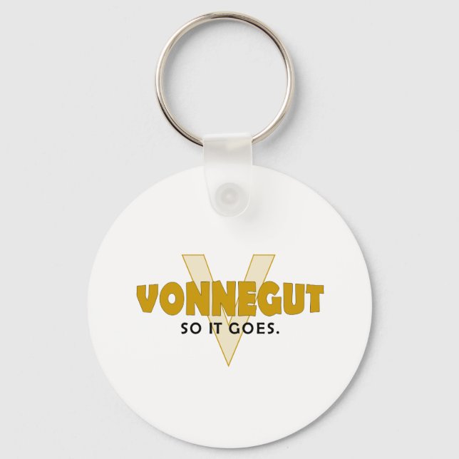 Vonnegut So It Goes Key Ring (Front)