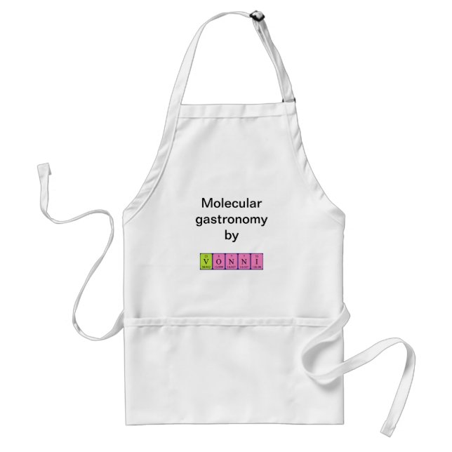 Vonni periodic table name apron (Front)