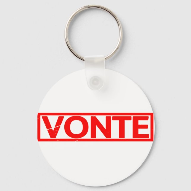 Vonte Stamp Key Ring (Front)