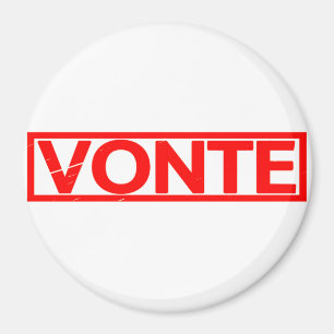 Vonte Stamp Magnet