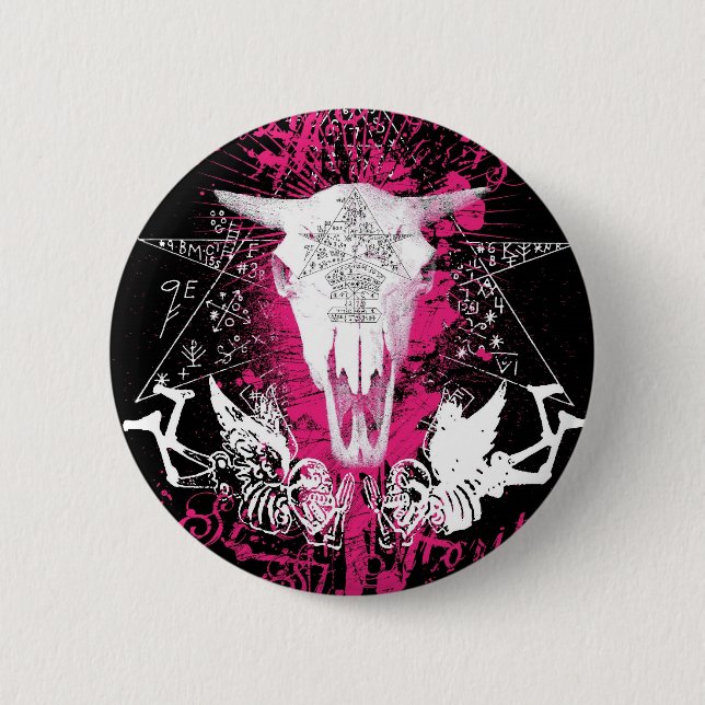 Voodoo Beef 6 Cm Round Badge (Front)
