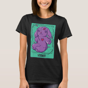 Voodoo Bunny Tarot Card Mystical Cards Occult T-Shirt