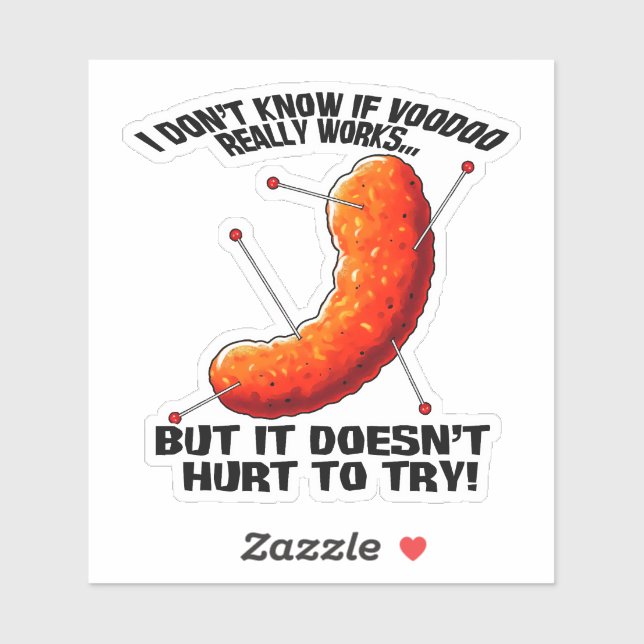 Voodoo Cheese Puff - Anti Trump Joke (Sheet)