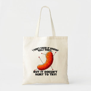 Voodoo Cheese Puff - Anti Trump Joke Tote Bag