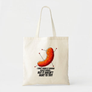 Voodoo Cheese Puff - Anti Trump Joke Tote Bag