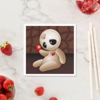 Voodoo Doll Cartoon in Love