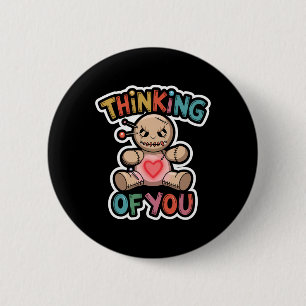 Voodoo-doll Cute Dark Humour Love Sarcasm Hex _3 6 Cm Round Badge
