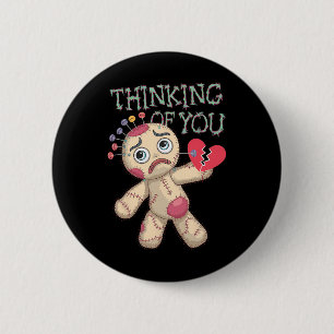 Voodoo-doll Cute Dark Humour Love Sarcasm Hex _8 6 Cm Round Badge