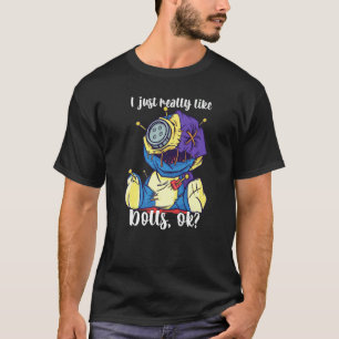 Voodoo Doll I Just Really Like Dolls Voodoo Doll T-Shirt