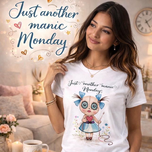 Voodoo Doll Manic Monday T-Shirt (Creator Uploaded)