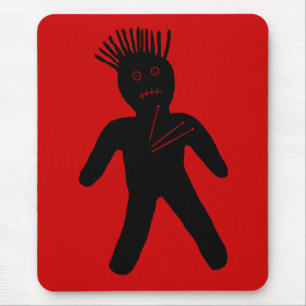 Voodoo Doll Mouse Pad