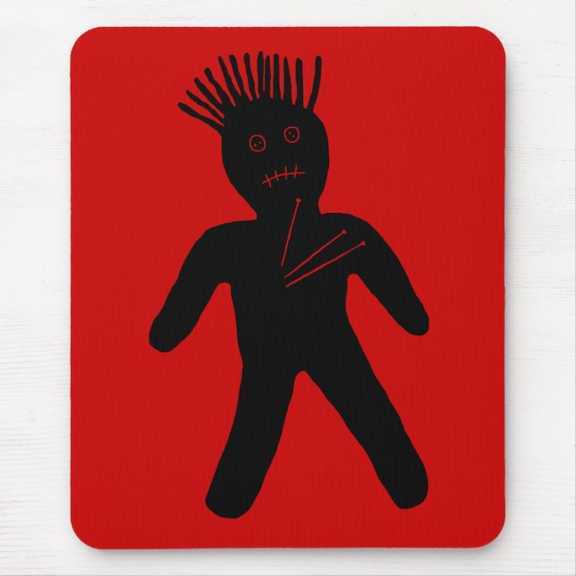 Voodoo Doll Mouse Pad (Front)