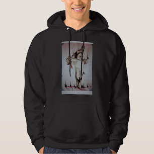 Voodoo Doll Stencil — Original Dark Art Hoodie