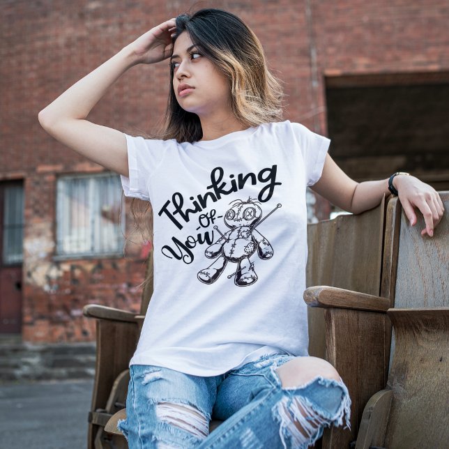 Voodoo Doll | Thinking Of You Halloween T-Shirt (Creator Uploaded)