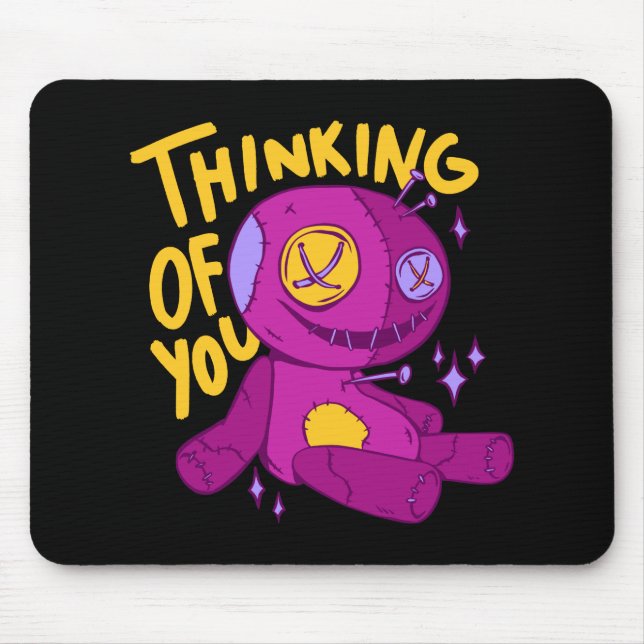 Voodoo Doll - THINKING OF YOU Mouse Pad (Front)