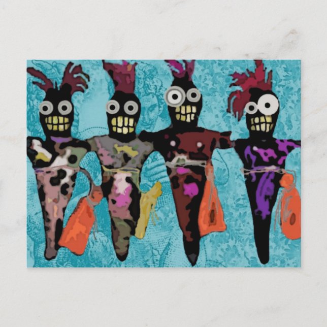 Voodoo Dolls Postcard (Front)