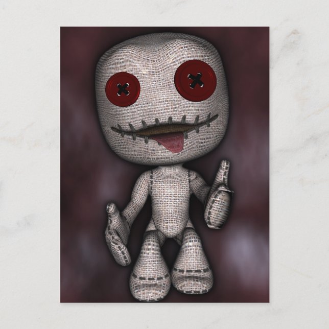 Voodoo Dolly Postcard (Front)