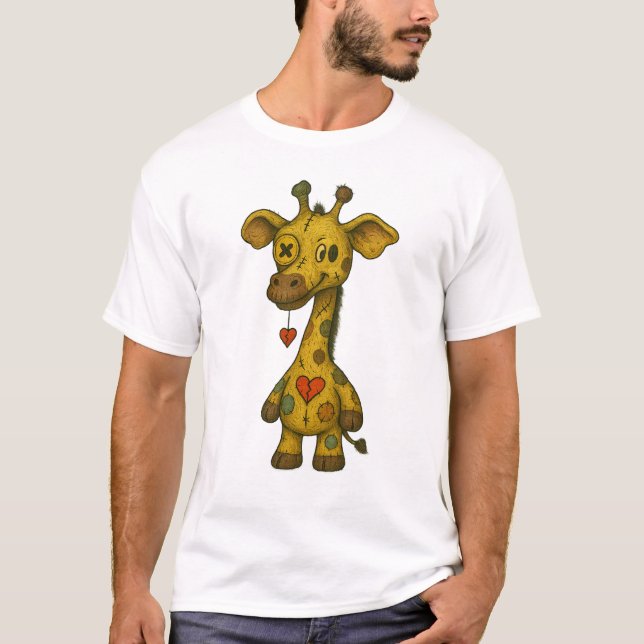 Voodoo Giraffe Tee – Heartfelt Heights (Front)
