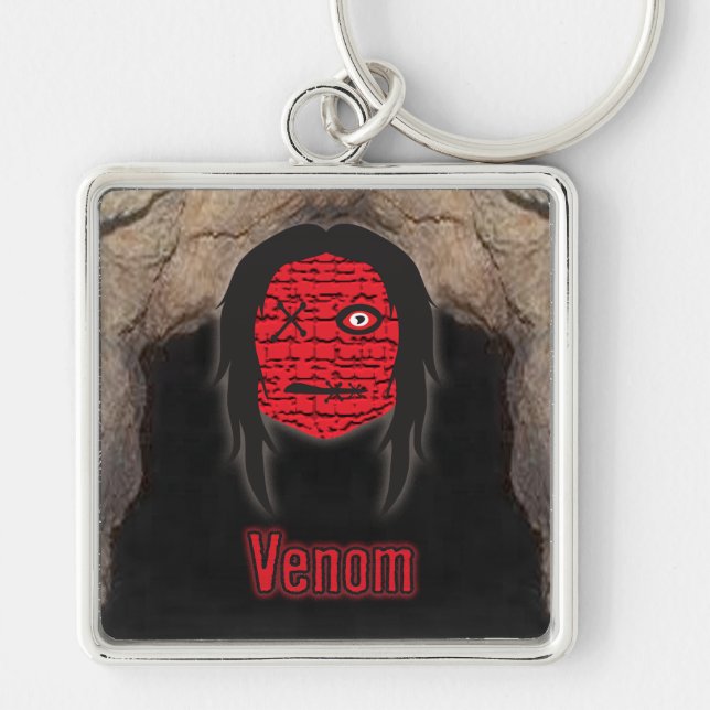 Voodoo Heads ~ Cave Key Ring (Front)