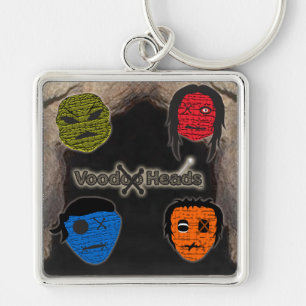 Voodoo Heads ~ Cave Key Ring