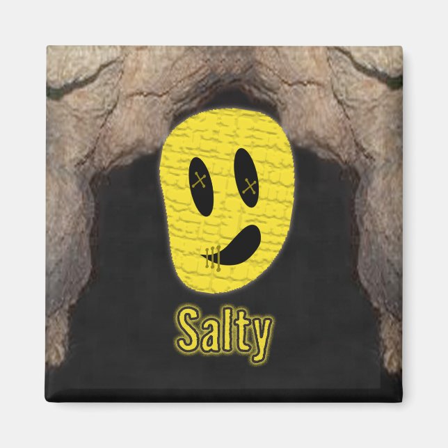 Voodoo Heads ~ Cave Magnet (Front)