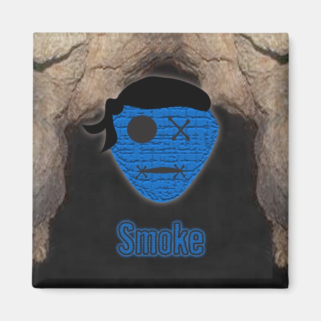 Voodoo Heads ~ Cave Magnet (Front)