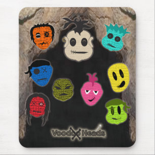 Voodoo Heads ~ Cave Mouse Pad