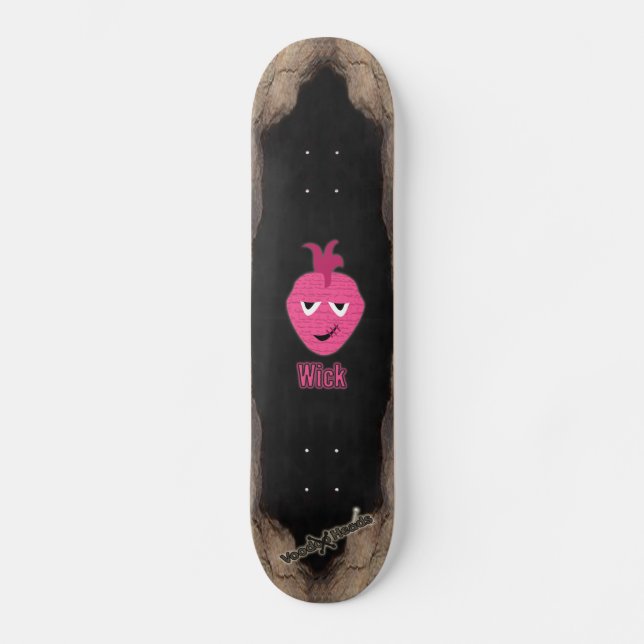 Voodoo Heads ~ Cave Skateboard (Front)