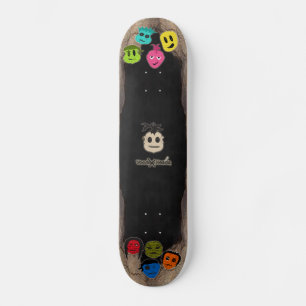 Voodoo Heads ~ Cave Skateboard