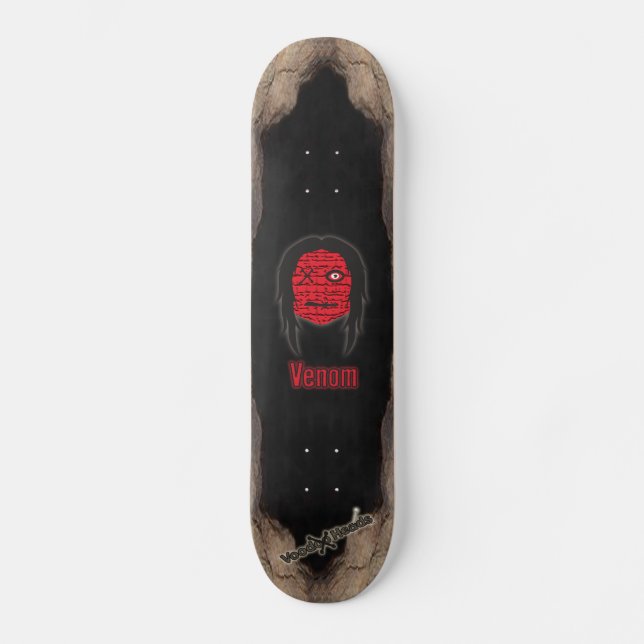 Voodoo Heads ~ Cave Skateboard (Front)