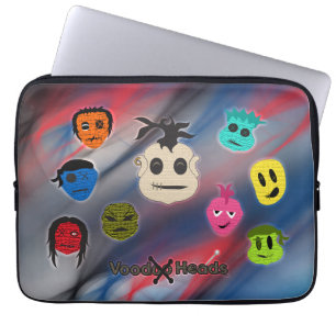 Voodoo Heads ~ Spirits Laptop Sleeve